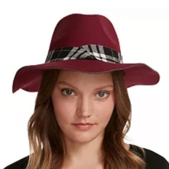 New Steve Madden Felted Fedora Hat  on-trend style, women, accessories - Picture 1 of 6